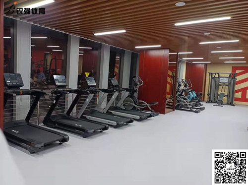 3377体育完成的济南某部门单位健身房